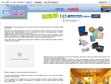 Tablet Screenshot of beumer.es